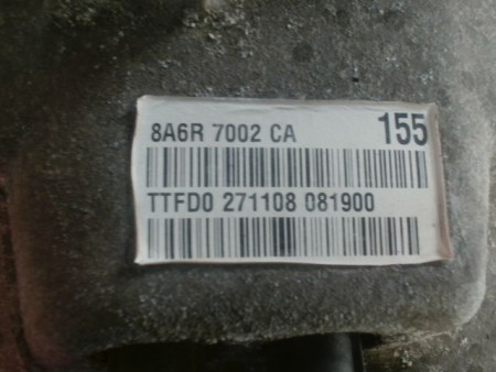 BOITE A VITESSE MECANIQUE FORD FIESTA 1.25