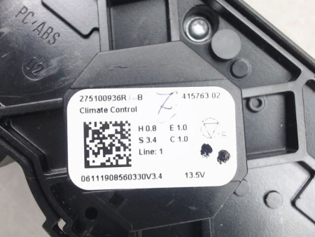 COMMANDE DE CHAUFFAGE RENAULT CLIO