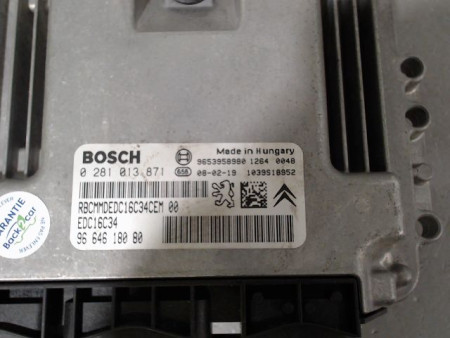 CALCULATEUR MOTEUR PEUGEOT 308