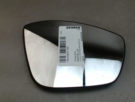 GLACE RETROVISEUR EXT D PEUGEOT 208