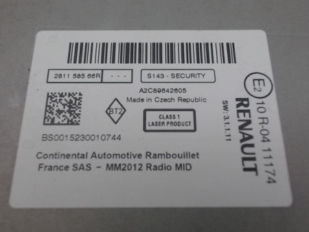 AUTORADIO RENAULT MEGANE