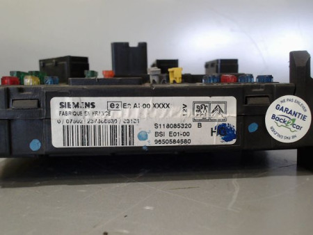 BOITIER GESTION HABITACLE PEUGEOT PARTNER PH2 BREAK 02-08
