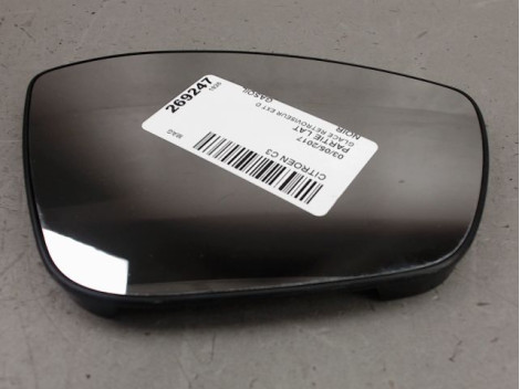 GLACE RETROVISEUR EXT D CITROEN C3