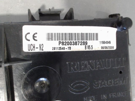 BOITIER GESTION HABITACLE RENAULT CLIO