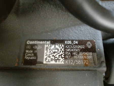 MOTEUR DIESEL RENAULT MEGANE 1.5 dCi 