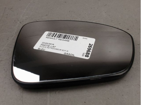GLACE RETROVISEUR EXT D RENAULT MEGANE