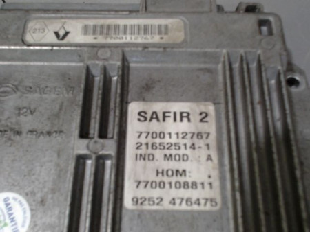CALCULATEUR MOTEUR RENAULT KANGOO