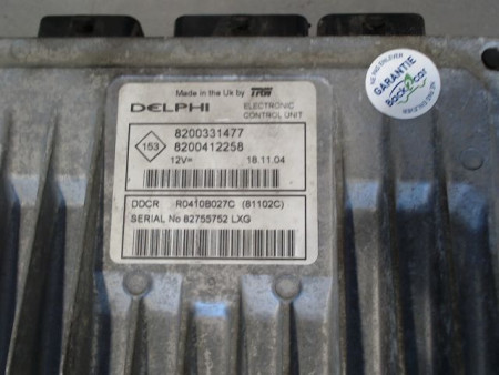 CALCULATEUR MOTEUR RENAULT CLIO