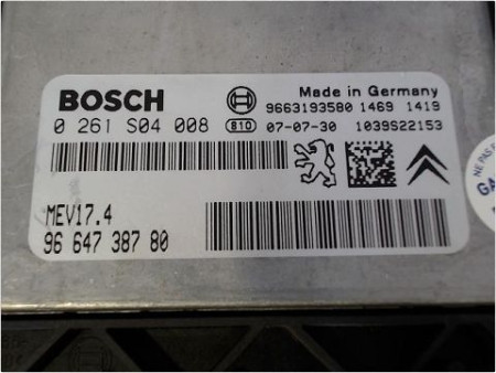 CALCULATEUR MOTEUR PEUGEOT 207