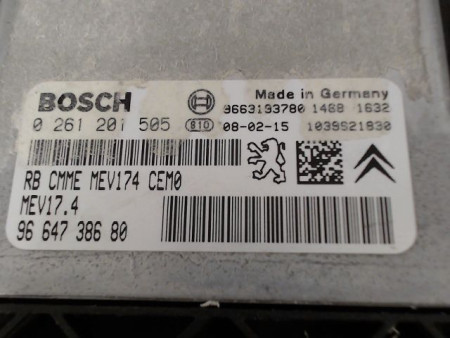 CALCULATEUR MOTEUR PEUGEOT 308
