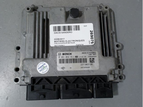 CALCULATEUR MOTEUR DACIA SANDERO