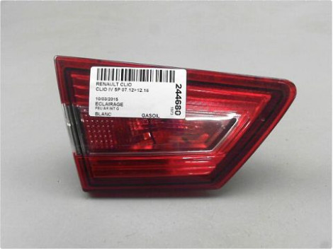 FEU ARRIERE INTERIEUR GAUCHE RENAULT CLIO IV 12-16