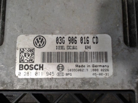 CALCULATEUR MOTEUR VOLKSWAGEN TOURAN