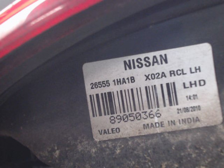 FEU ARRIERE GAUCHE  NISSAN MICRA