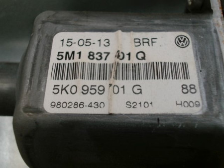 MECANISME LEVE-GLACE AVANT GAUCHE VOLKSWAGEN GOLF