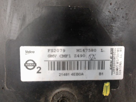MOTEUR VENTILATEUR RADIATEUR NISSAN QASHQAI