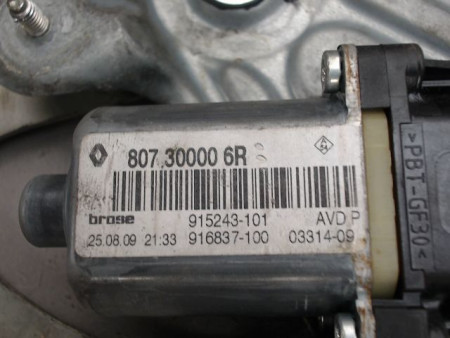 MECANISME LEVE-GLACE AVANT DROIT RENAULT MEGANE