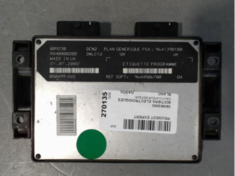 CALCULATEUR MOTEUR PEUGEOT EXPERT