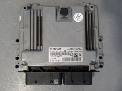 CALCULATEUR MOTEUR CITROEN C4