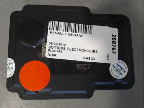 UNITE HYDRAULIQUE ABS RENAULT MEGANE