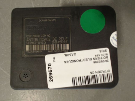 UNITE HYDRAULIQUE ABS CITROEN C5