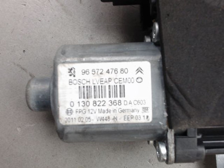 MECANISME LEVE-GLACE AVANT GAUCHE PEUGEOT 308
