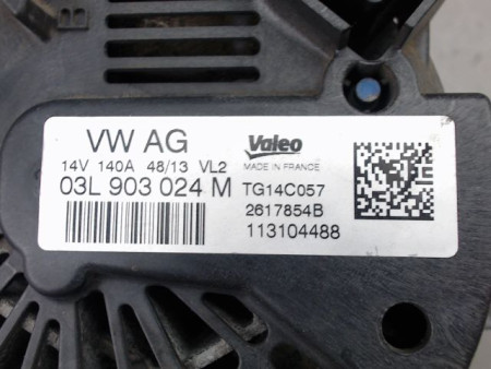 ALTERNATEUR VOLKSWAGEN POLO