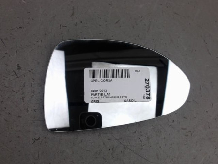 GLACE RETROVISEUR EXT D OPEL CORSA