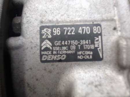 COMPRESSEUR AIR CONDITIONNE PEUGEOT 208
