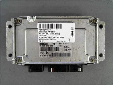 CALCULATEUR MOTEUR PEUGEOT 206 98-09