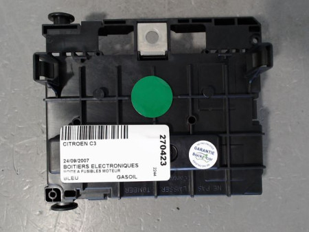 BOITE A FUSIBLES CITROEN C3