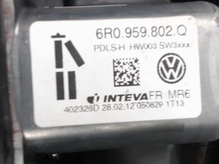 MECANISME LEVE-GLACE AVANT DROIT SEAT IBIZA