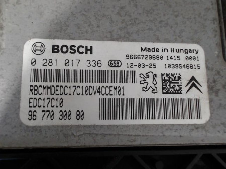 CALCULATEUR MOTEUR PEUGEOT 207