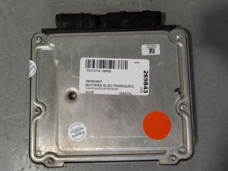 CALCULATEUR MOTEUR TOYOTA YARIS