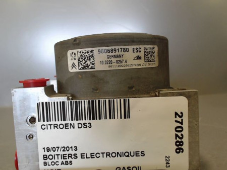 UNITE HYDRAULIQUE ABS CITROEN DS3