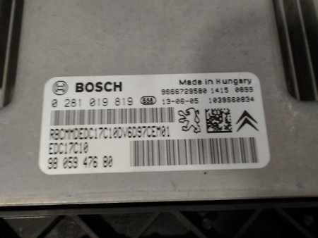 CALCULATEUR MOTEUR CITROEN C4
