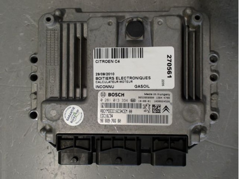 CALCULATEUR MOTEUR CITROEN C4