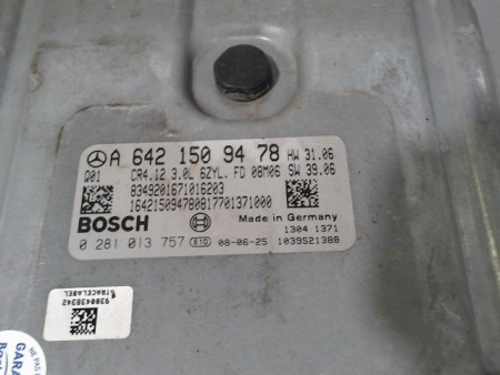 CALCULATEUR MOTEUR MERCEDES CLASSE ML
