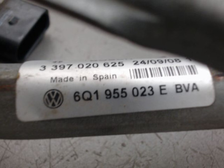 MECANISME ESSUIE-GLACE AVANT VOLKSWAGEN POLO