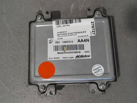 CALCULATEUR MOTEUR OPEL ASTRA