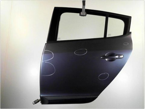 PORTE ARRIERE GAUCHE RENAULT MEGANE III 08-12