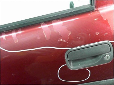 PORTE AVANT GAUCHE OPEL CORSA 97-2000