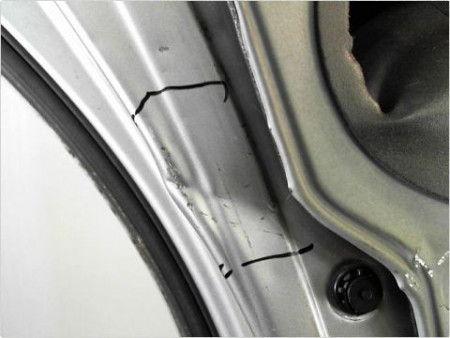 PORTE ARRIERE GAUCHE VOLKSWAGEN TOURAN 03-06