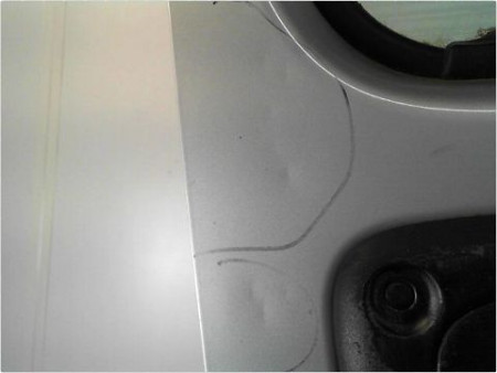 PORTE AVANT DROIT RENAULT KANGOO PH2 2003-2007