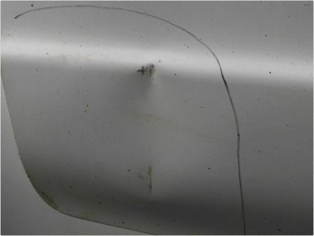 PORTE COULISSANTE GAUCHE NISSAN NV200 FOURGON 2009-