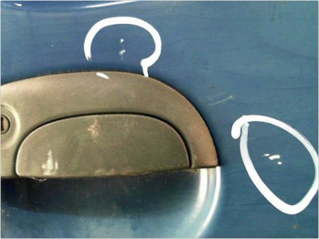 PORTE AVANT DROIT RENAULT KANGOO EXPRESS 97-2003