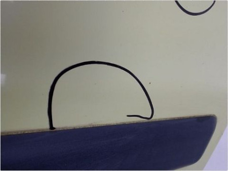 PORTE AVANT DROIT FIAT PANDA II 03-12