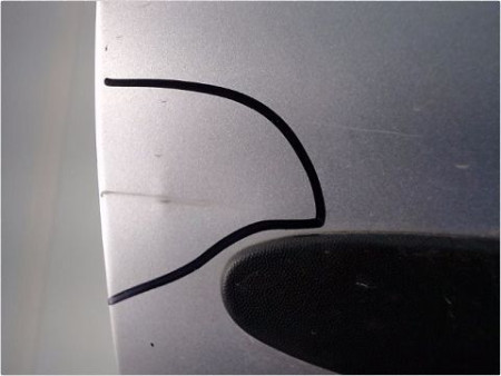PORTE AVANT GAUCHE OPEL CORSA 2000-8.2003