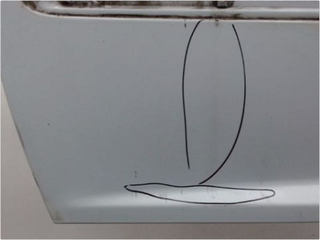 PORTE AVANT GAUCHE PEUGEOT 207 5P