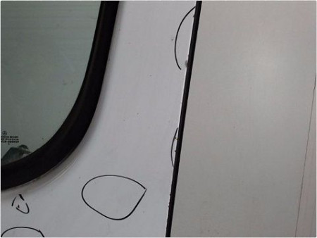 PORTE AVANT GAUCHE MERCEDES VANEO 2002-05